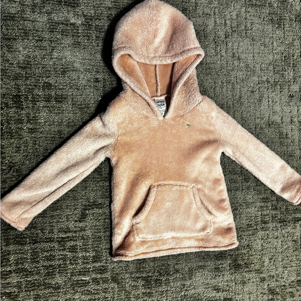 Carter's Plush Cream Hoodie